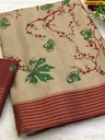 Fancy Tussar Silk Digital Printed Saree