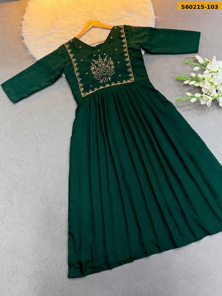 Fancy Mix Cotton Handwork Kurti