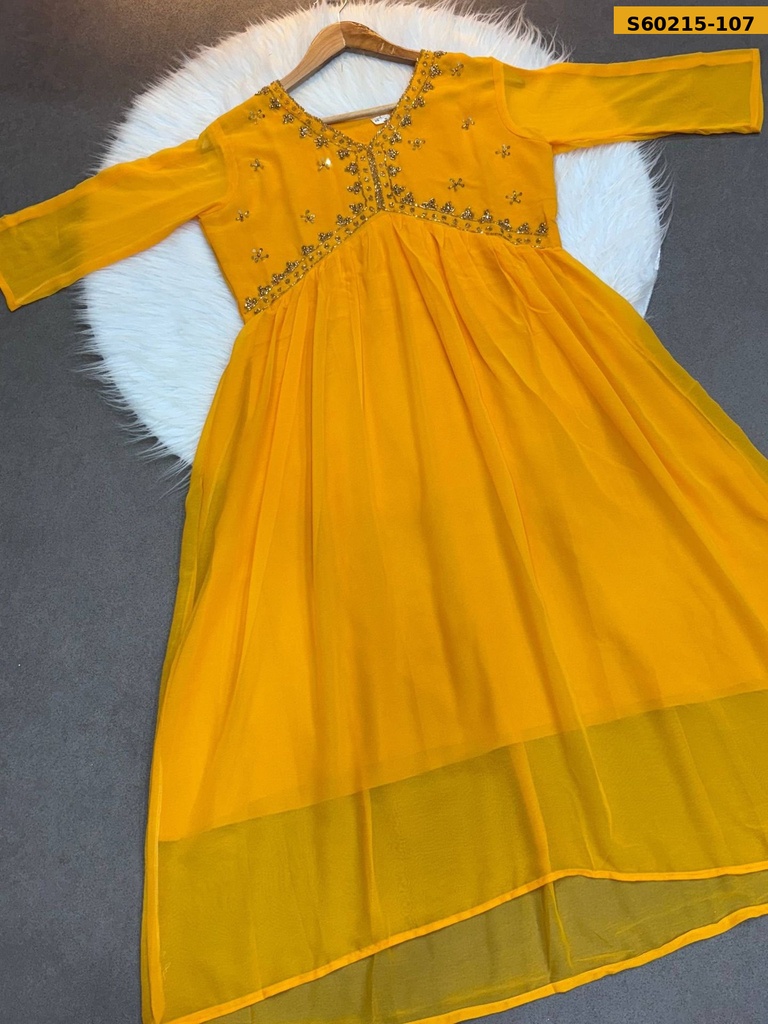 Fancy Mix Cotton Handwork Kurti