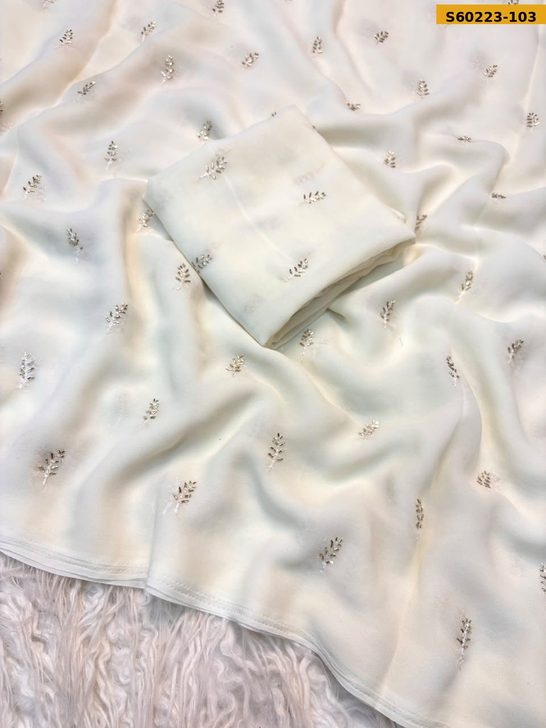 Fancy Soft Georgette Saree