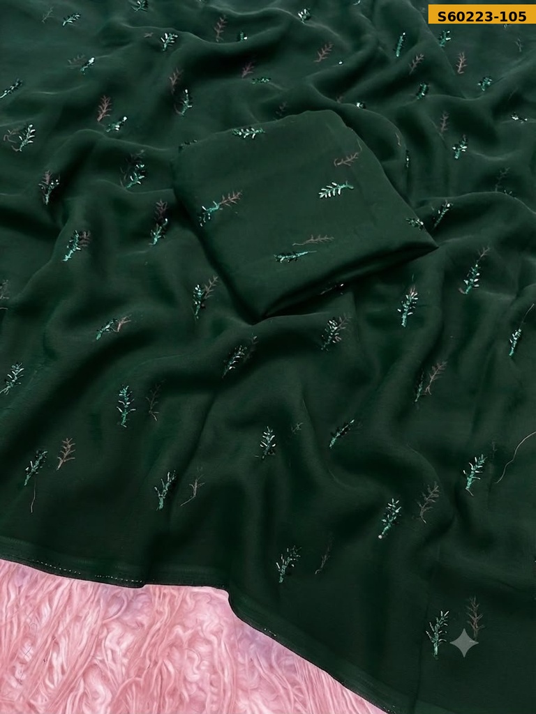 Fancy Soft Georgette Saree