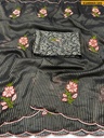Fancy Soft Tissue Stripes Saree