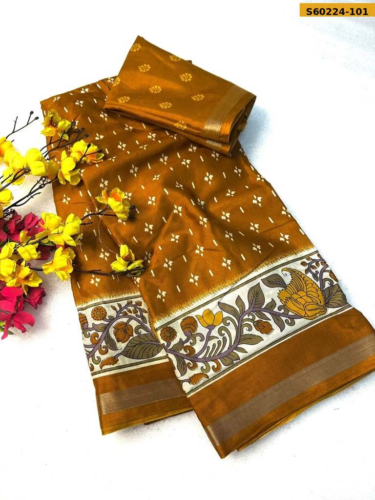 Fancy Mangalgiri Mul Cotton Saree