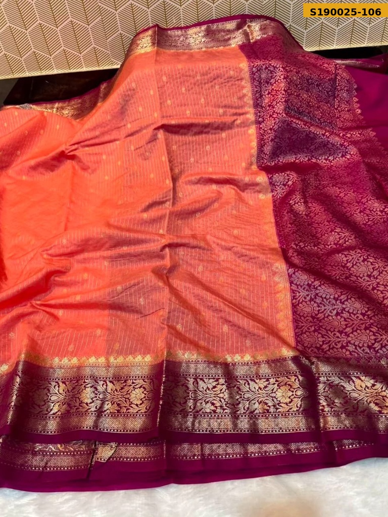 Fancy Banarasi Chiniya Soft Silk Sarees