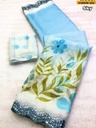 Fancy Soft Tebby Organza Saree