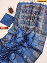 Fancy Soft Tussar Silk Sarees