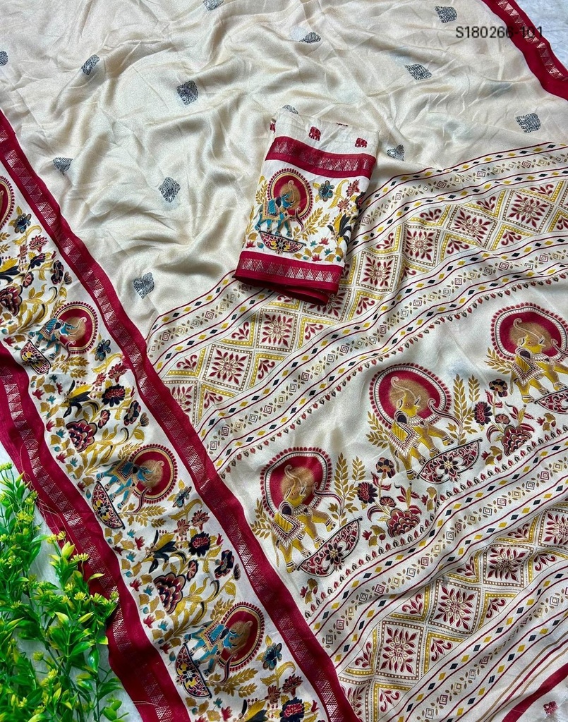 Fancy Marshmellow Saree
