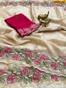 Fancy Soft Satin Silk Saree