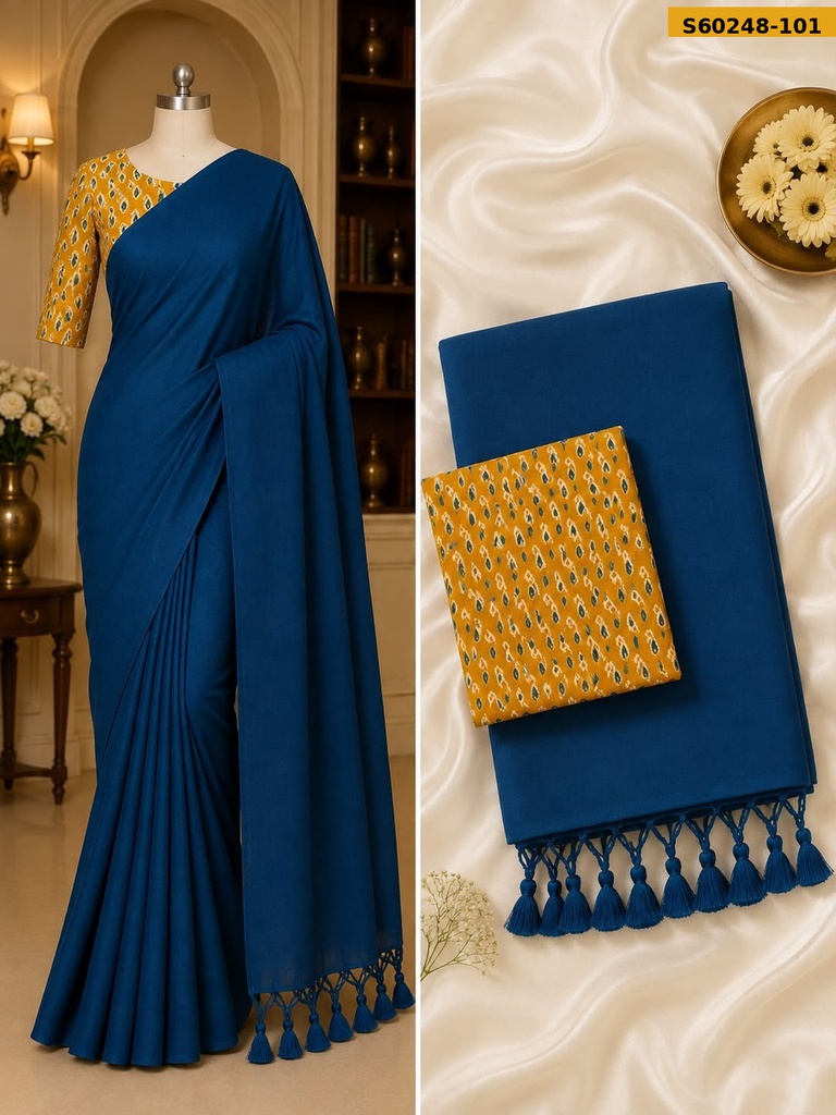 Fancy Khadi Cotton Saree
