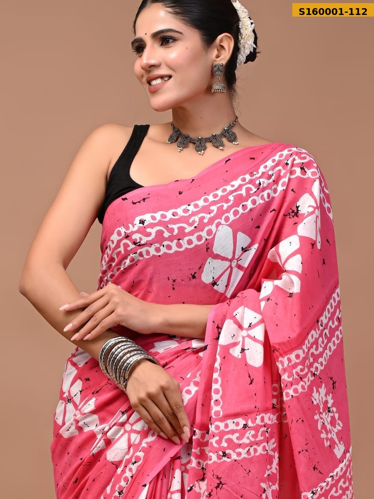 Fancy Mulmul Cotton Sarees