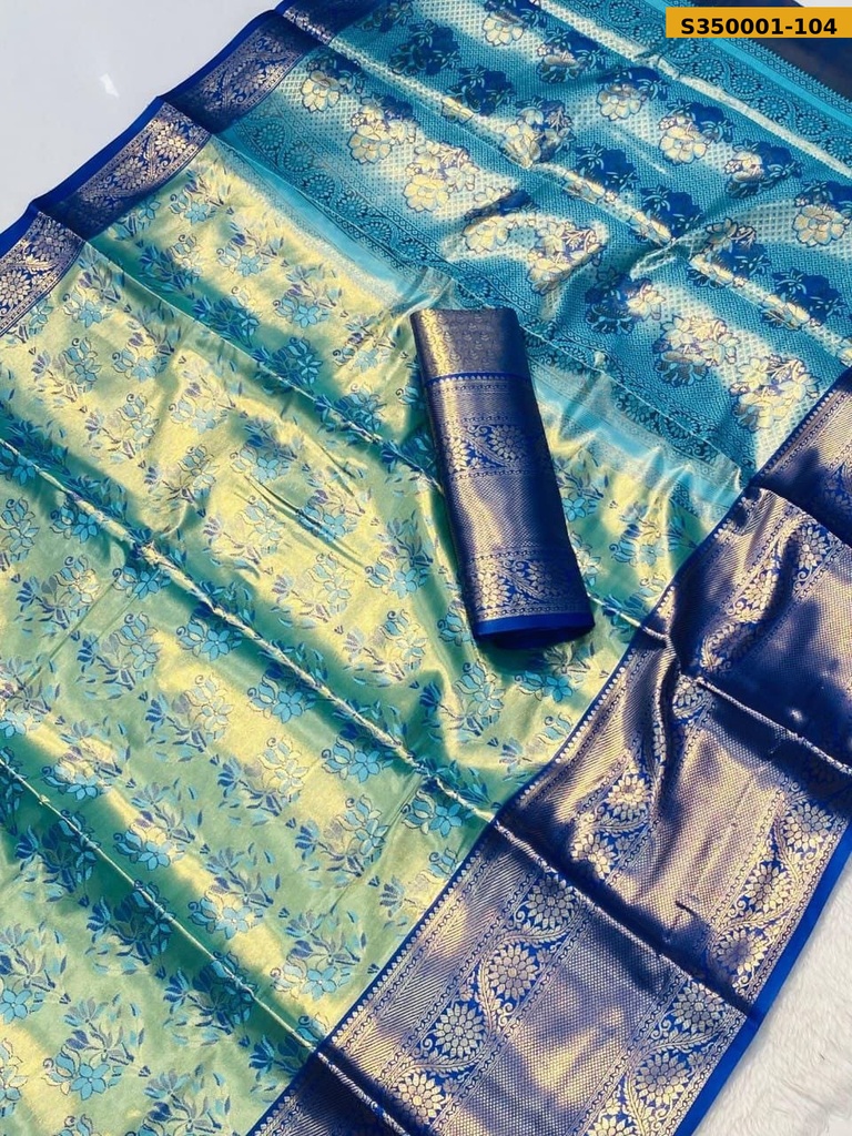 Fancy Kanjivaram Semi Silk Saree