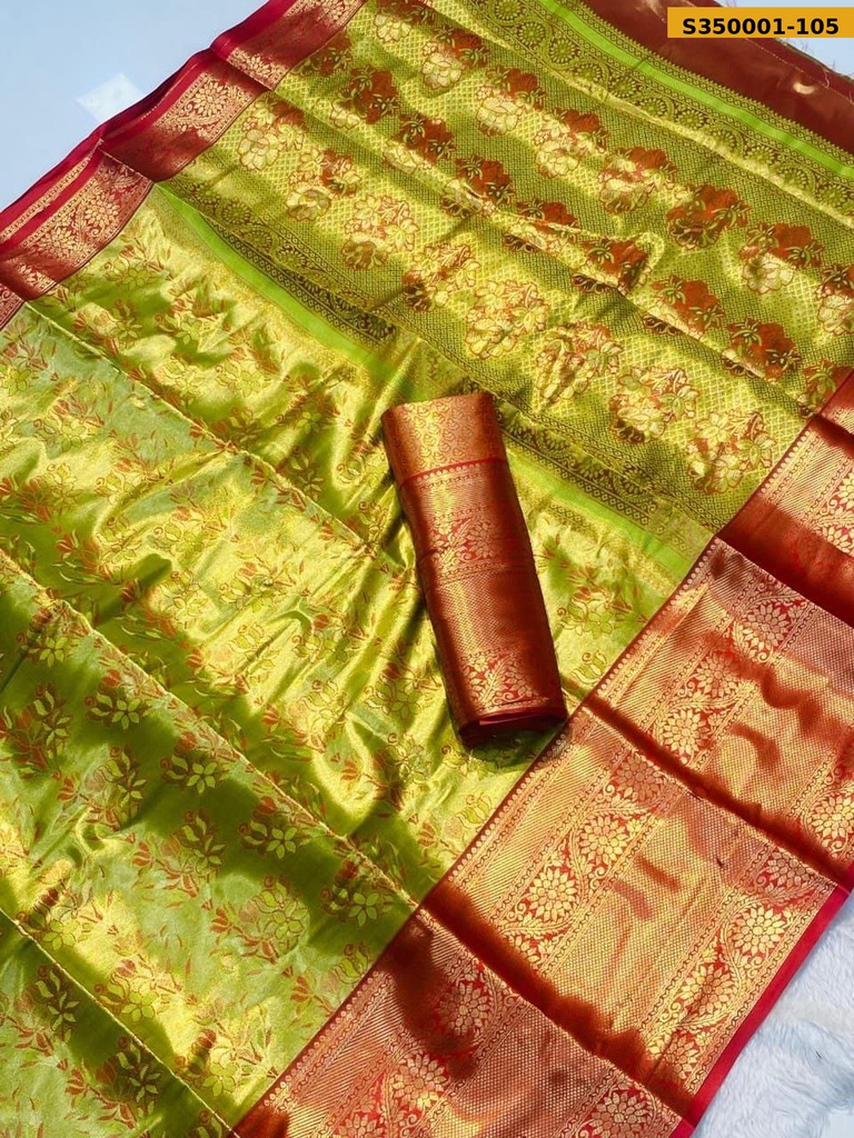 Fancy Kanjivaram Semi Silk Saree