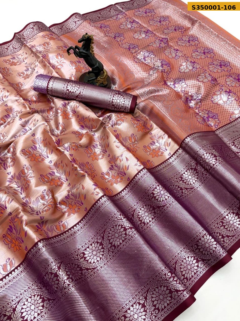 Fancy Kanjivaram Semi Silk Saree