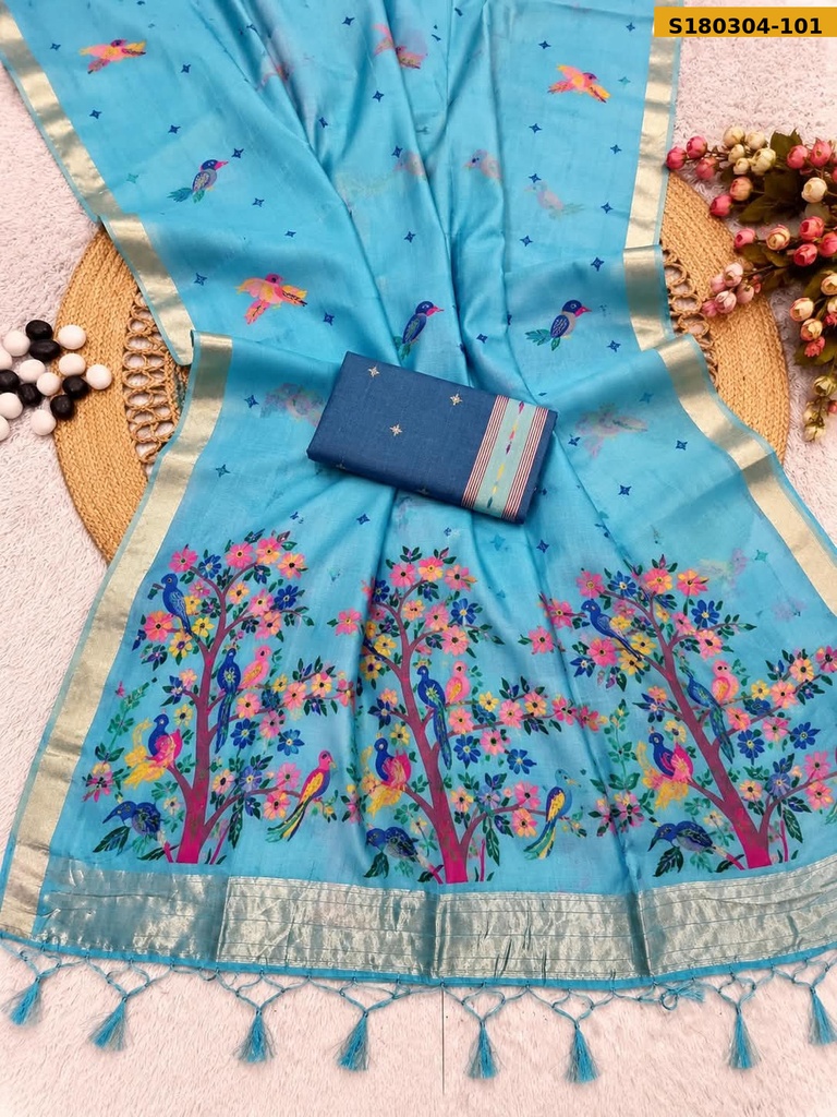 Fancy Peshwai Cotton Saree