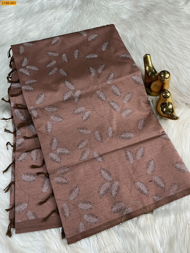 South mix cotton printed Saree