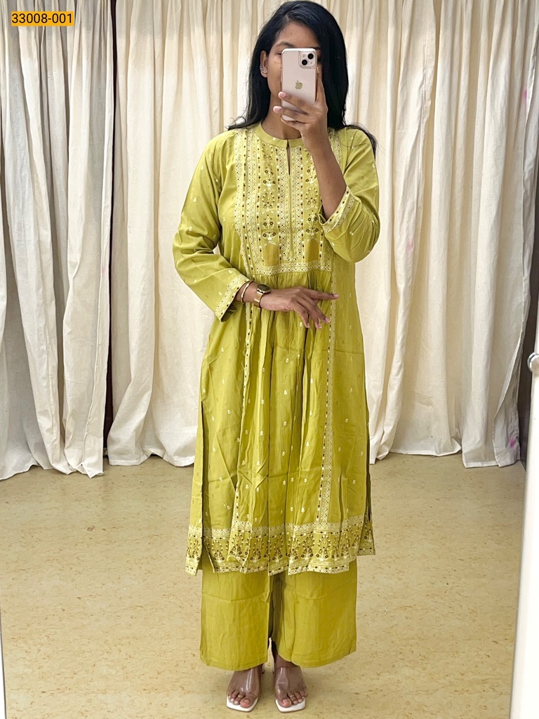Rayon Cotton Coord Set