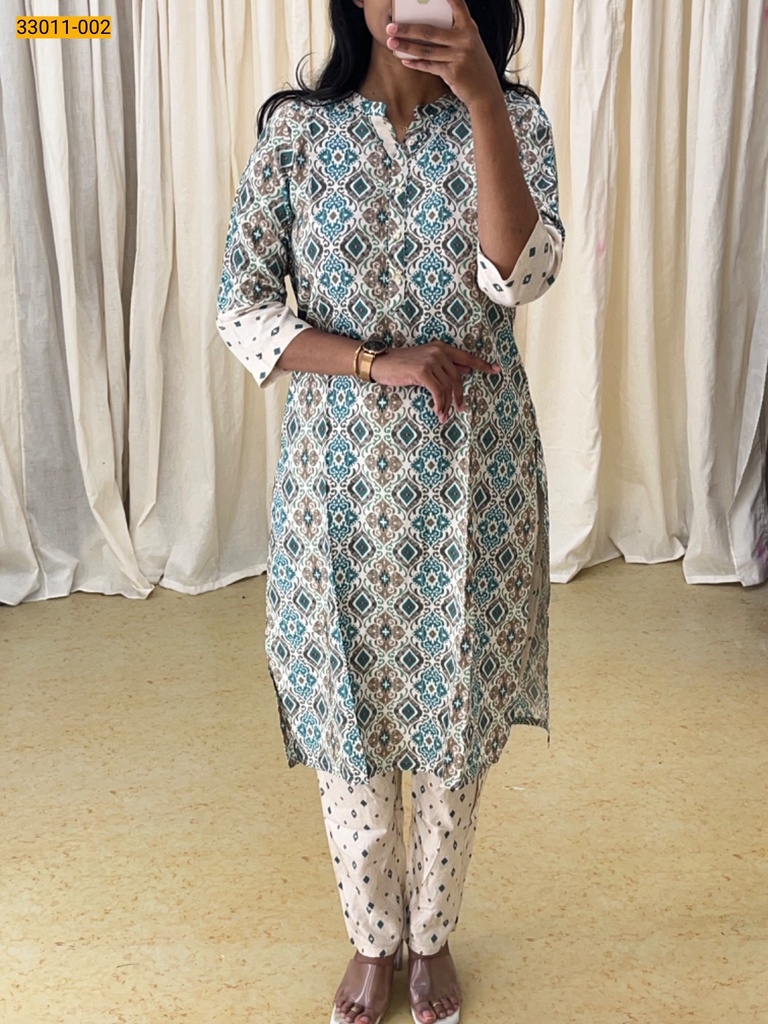 Soft Rayon Cotton Coord Set