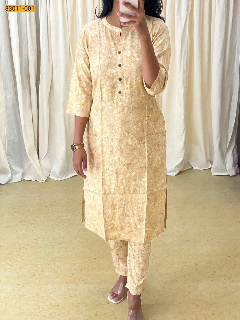 Soft Rayon Cotton Coord Set