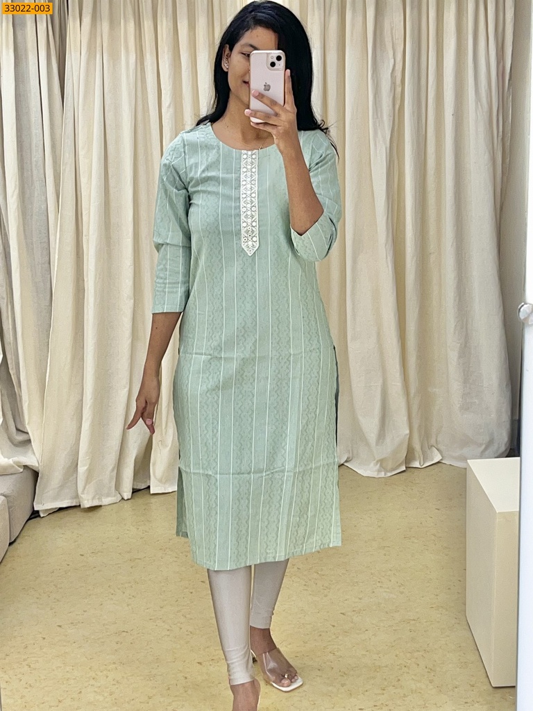 Soft Linen Cotton Style Kurti