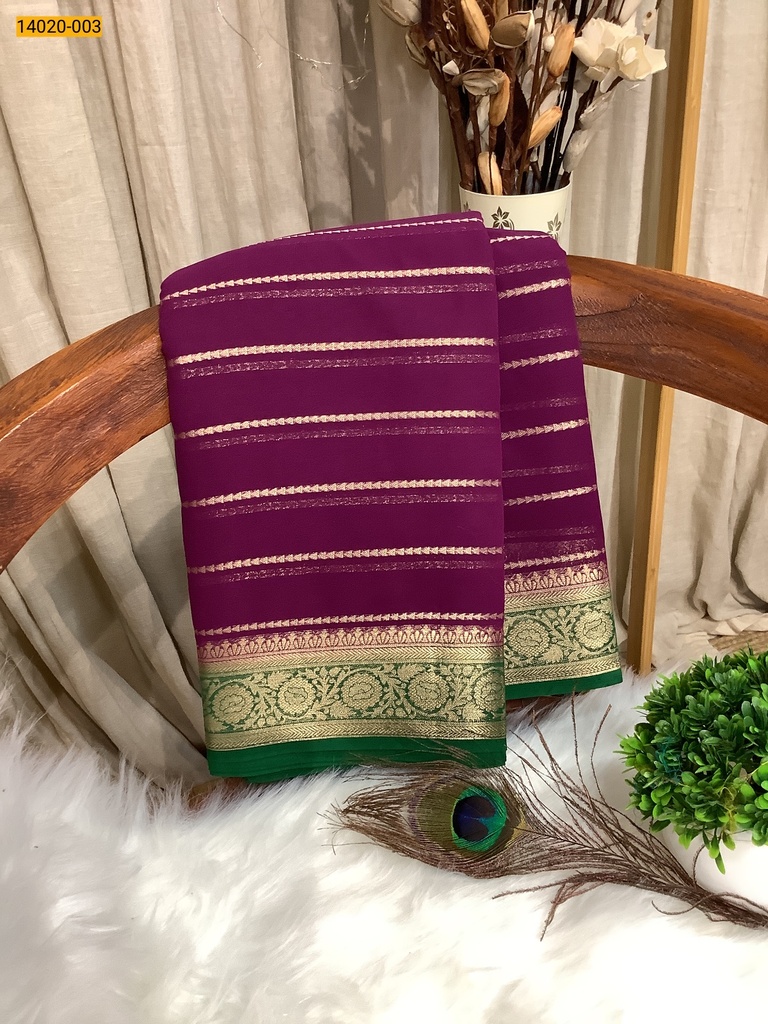 Mysore Fancy Silk Saree