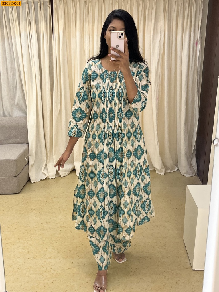 Soft Rayon Cotton Co-ord Readymade Set