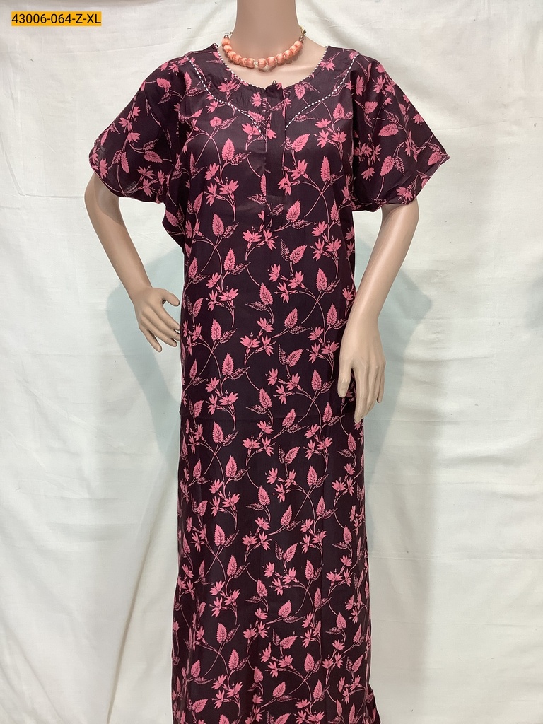 Cotton Printed Galaxy Nighty