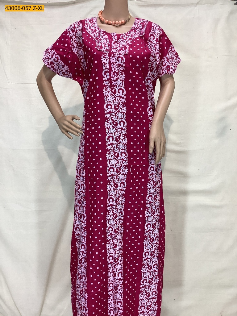 Cotton Printed Galaxy Nighty