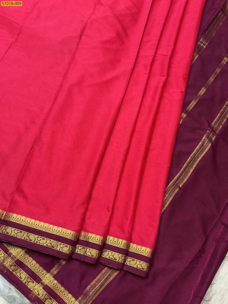 Mysore Fancy Crepe Silk Saree