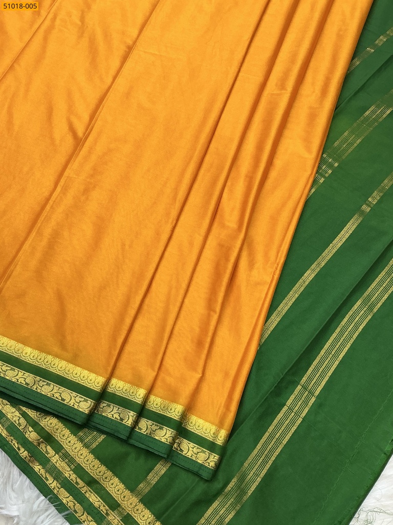 Mysore Fancy Crepe Silk Saree