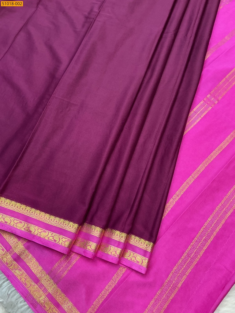 Mysore Fancy Crepe Silk Saree