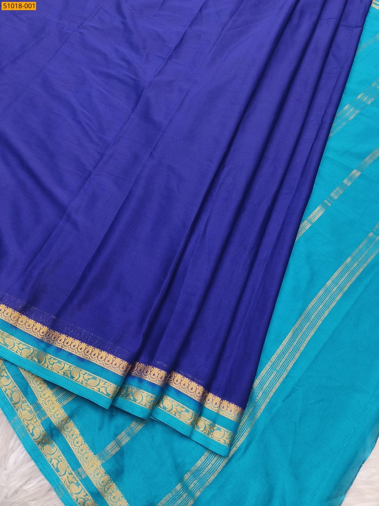Mysore Fancy Crepe Silk Saree