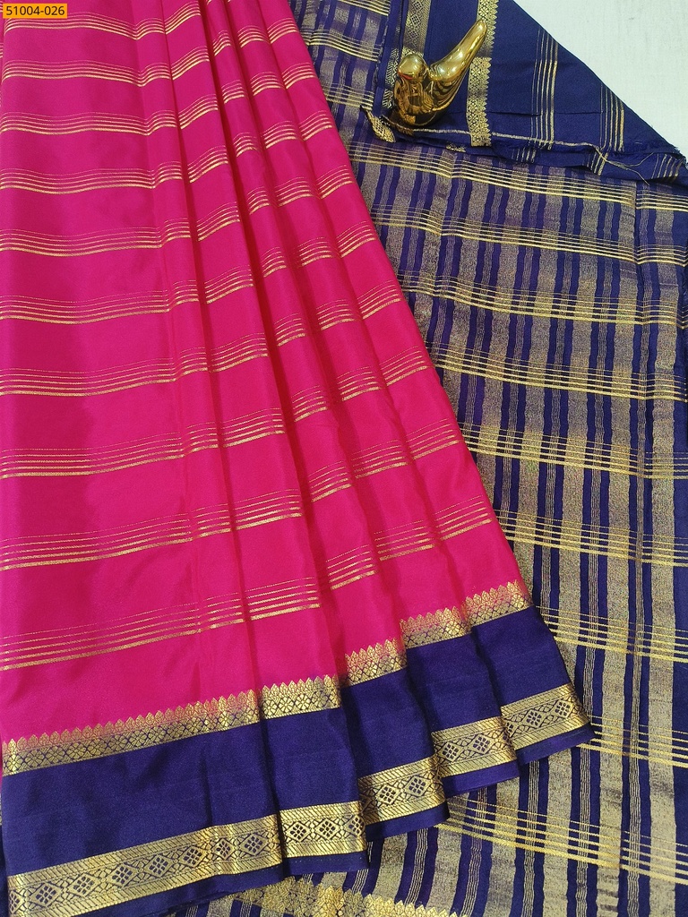 Mysore Crepe Silk Sarees