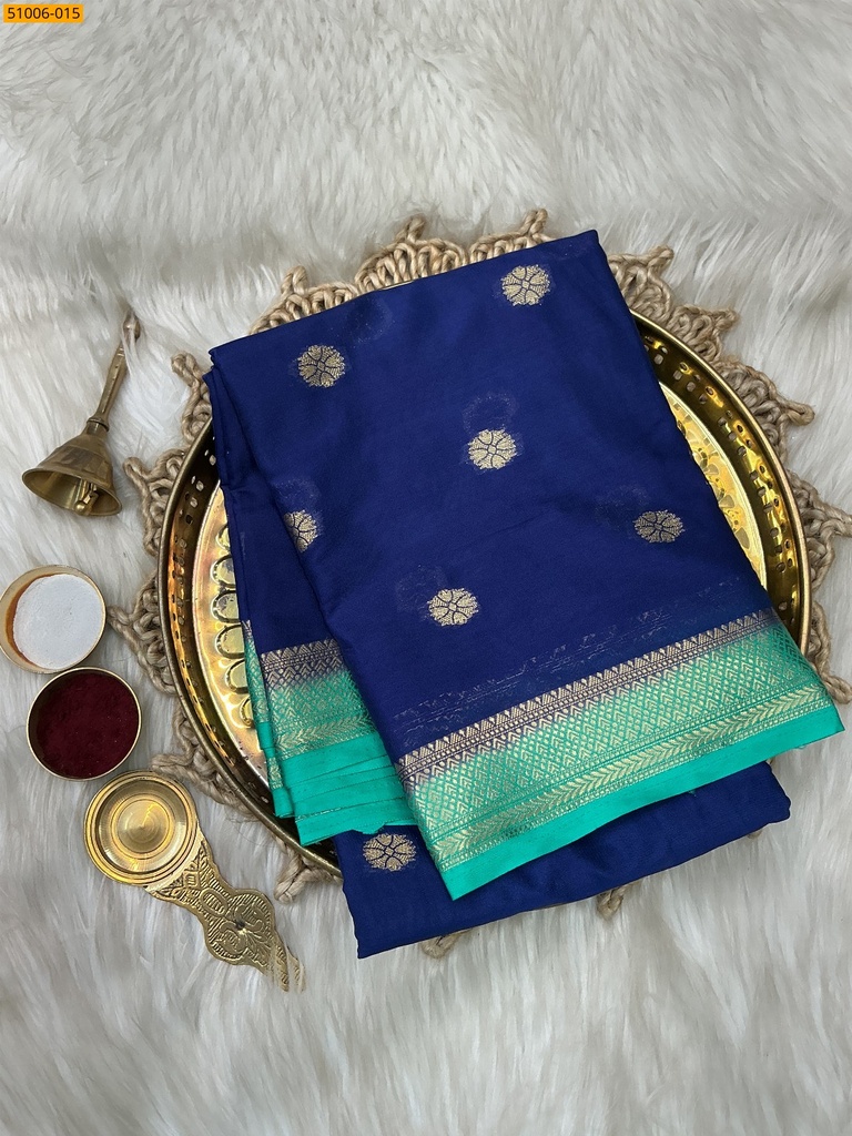 Mysore Crepe Silk Butta Saree