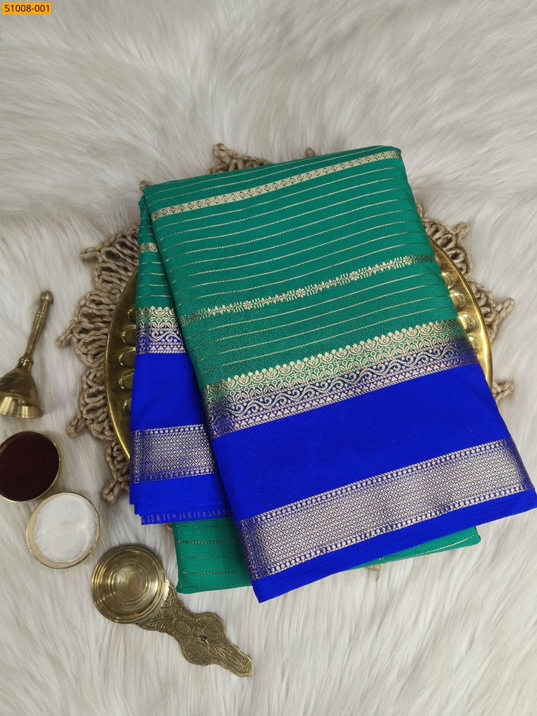 Mysore Crepe Silk Sarees