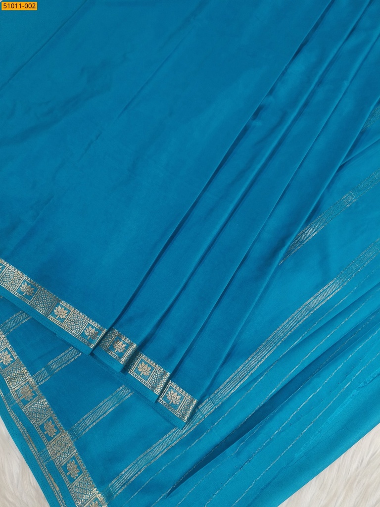 Mysore Crepe Silk Saree