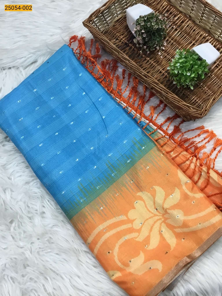 Mulberry Fancy Silk Saree