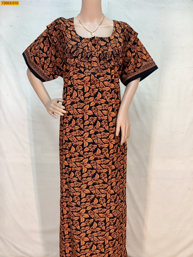 Cotton Printed Menaga Nighty