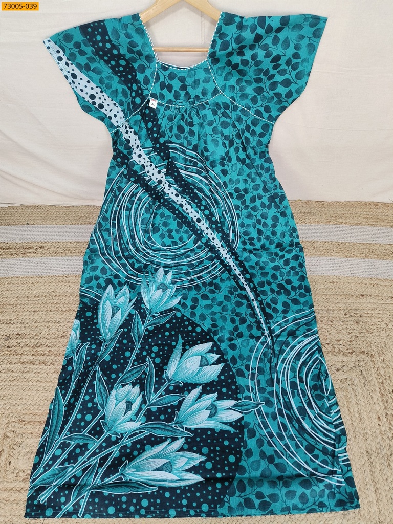Cotton Printed Galaxy Nighty
