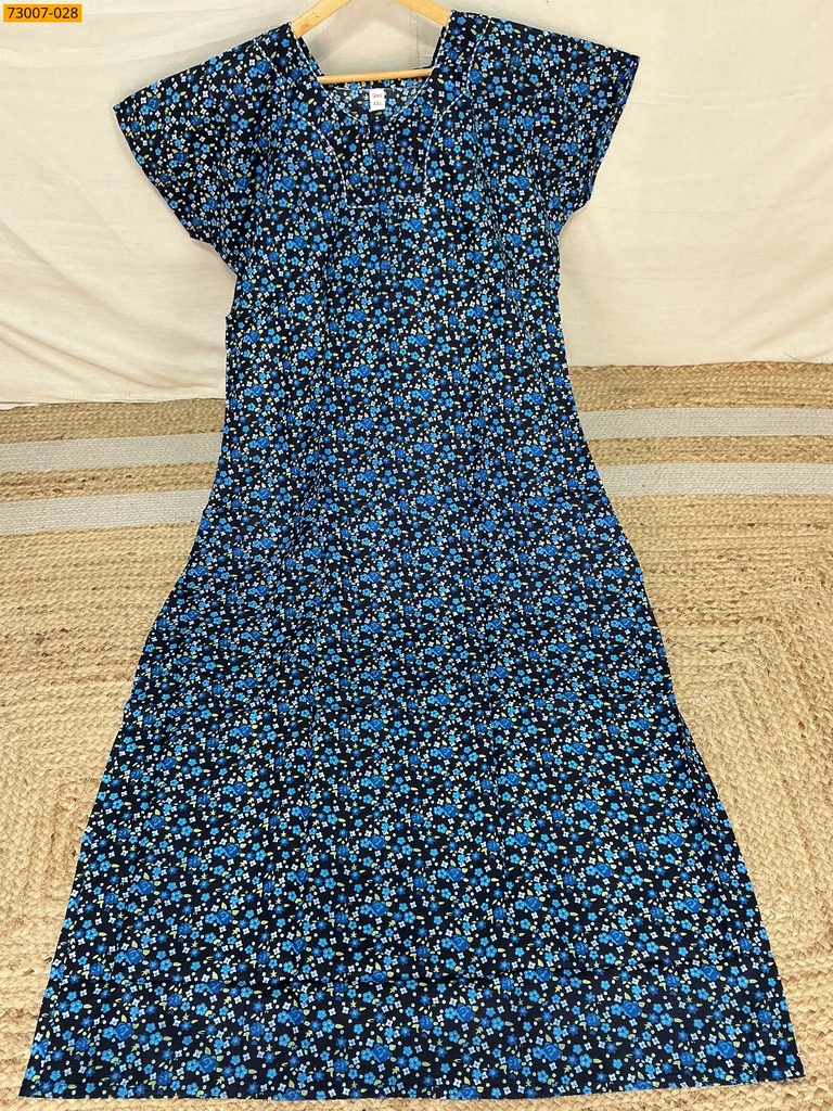 Cotton Printed Galaxy Nighty