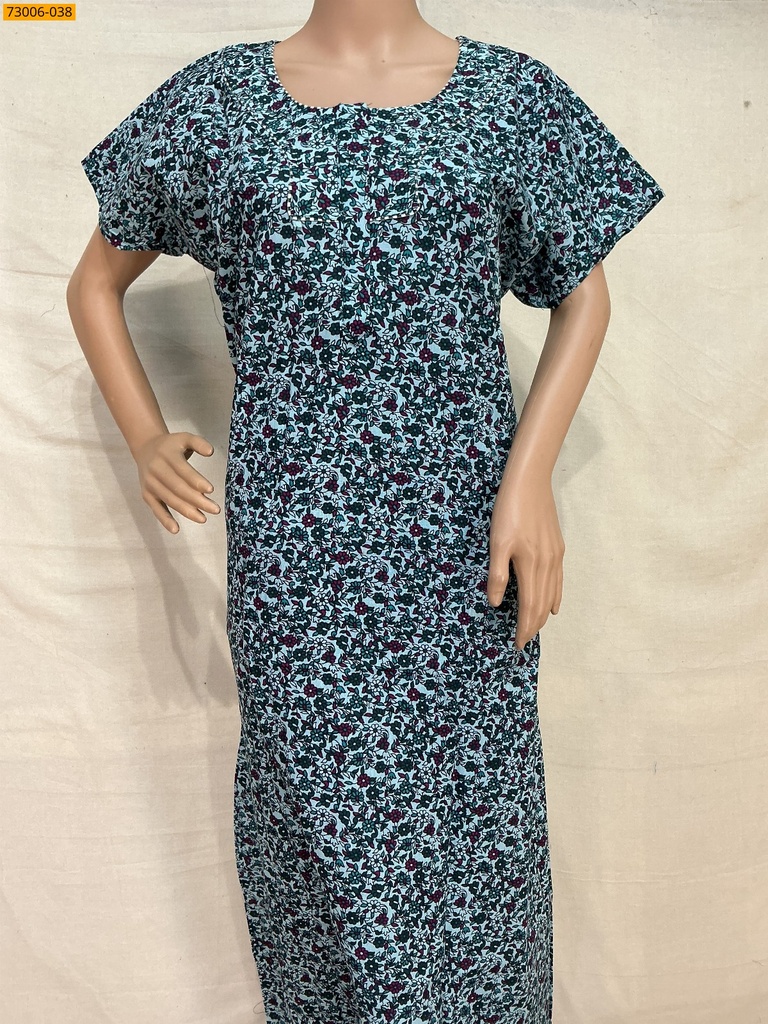 Cotton Printed Galaxy Nighty
