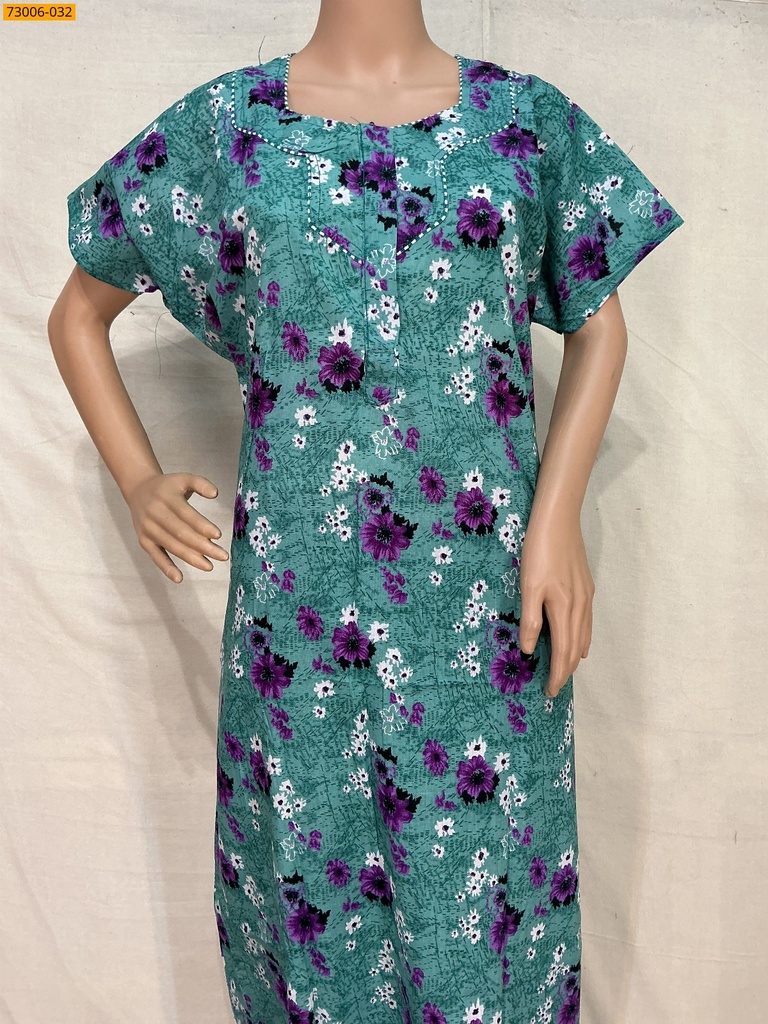 Cotton Printed Galaxy Nighty