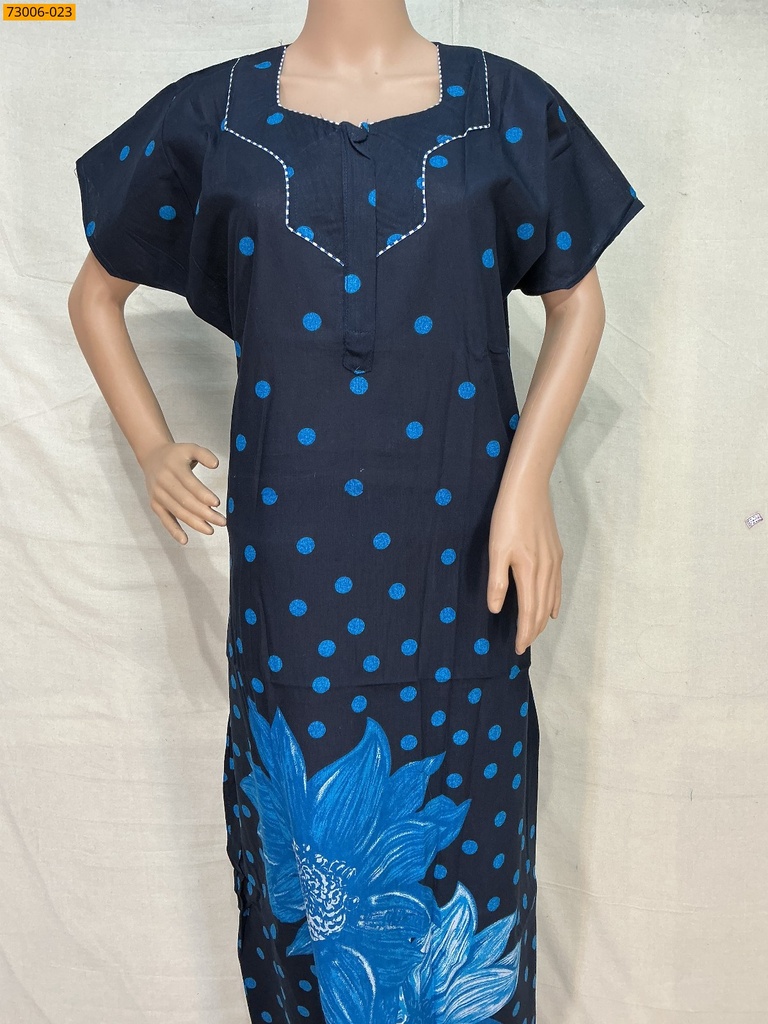 Cotton Printed Galaxy Nighty