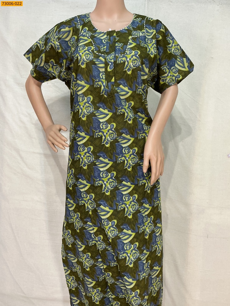 Cotton Printed Galaxy Nighty