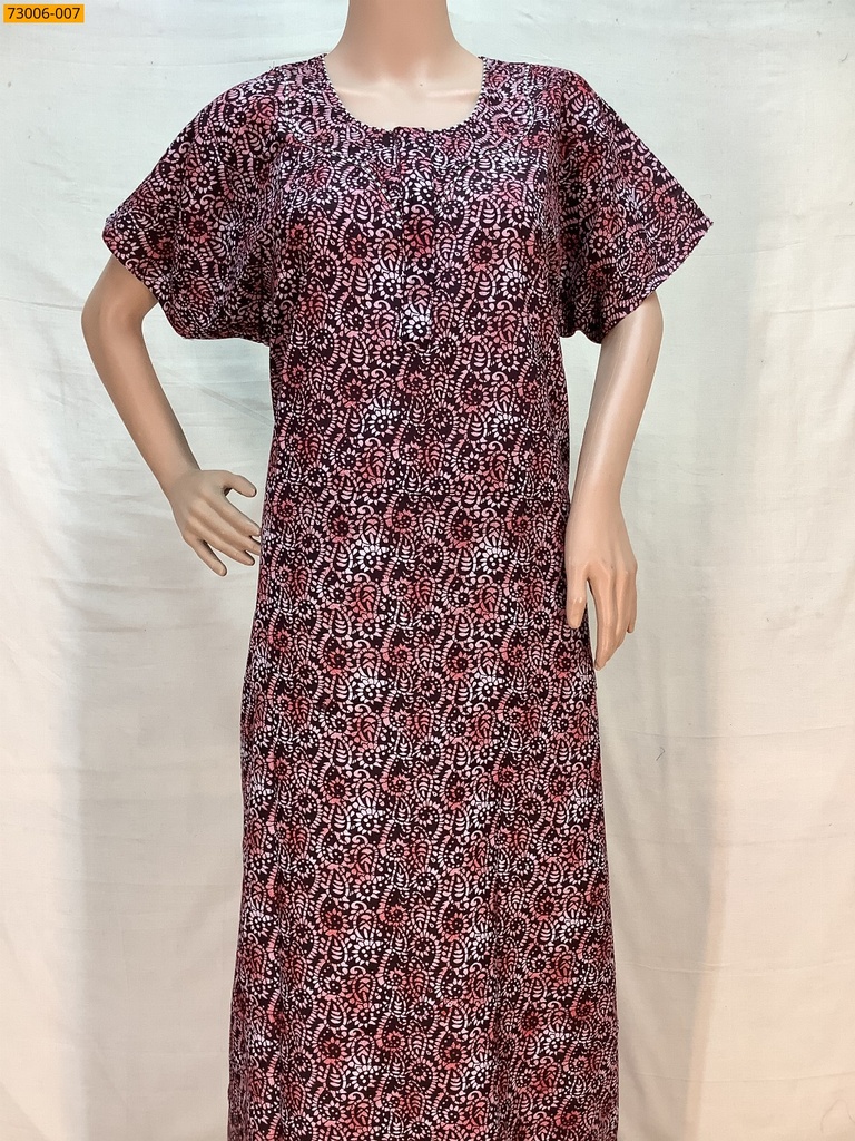 Cotton Printed Galaxy Nighty