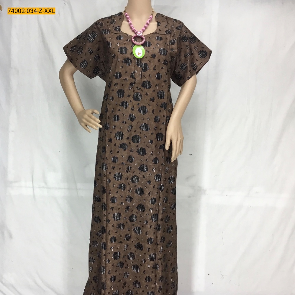 Mangai Cotton Printed Nighty-XXL