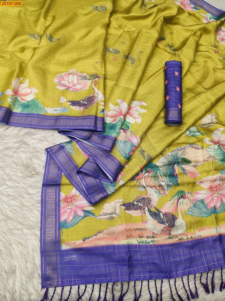 Fancy Bunai Banaras Silk saree