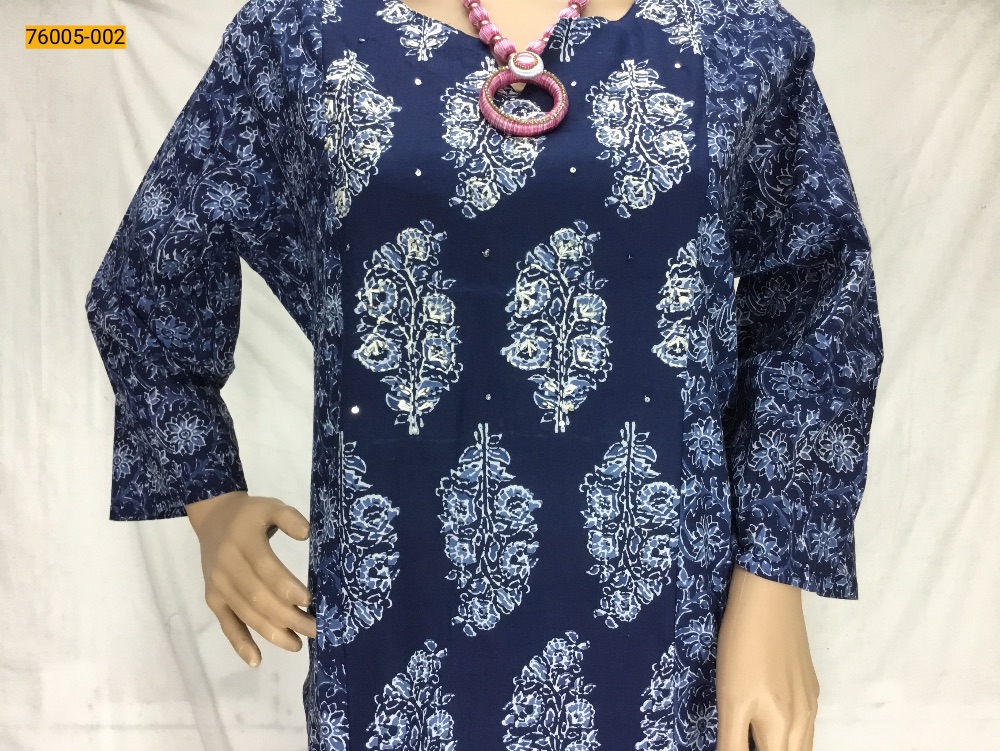 [76005-002-L] Mulmul Cotton Kurti