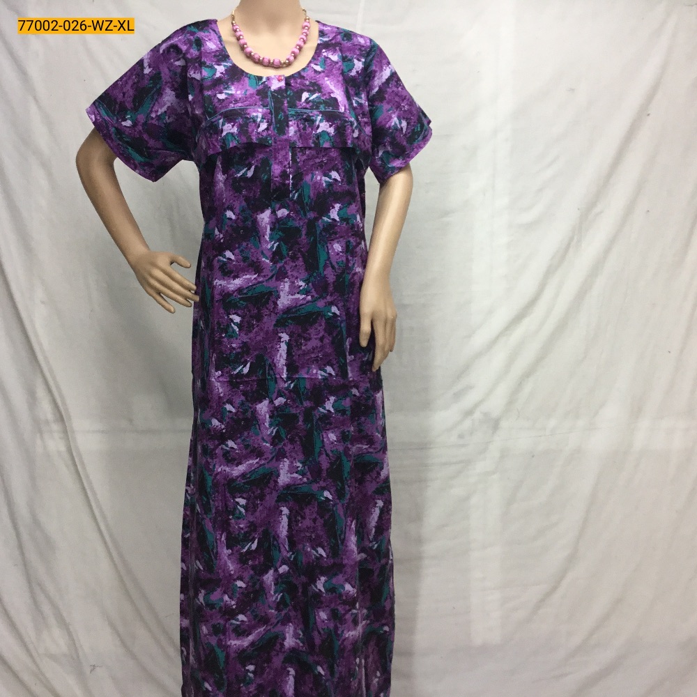 Feeding Cotton Printed Nighty