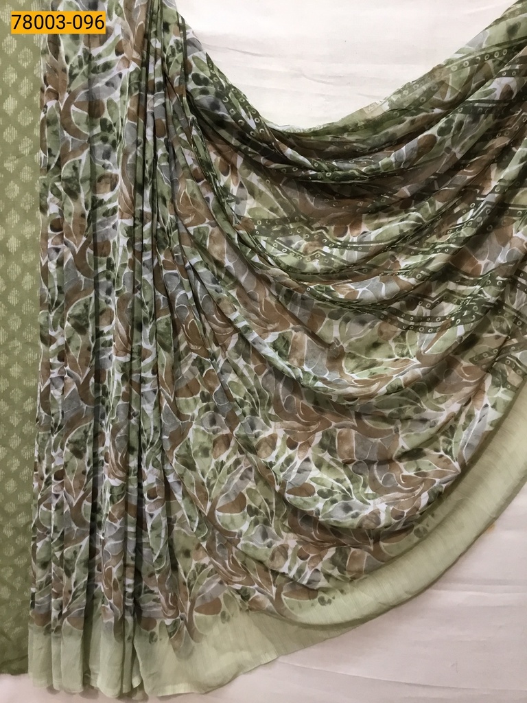 chiffon printed sarees