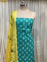 Handloom Chanderi Cotton Top and Dupatta Material